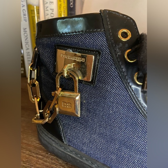 Dsquared2 Denim Sneakers - Picture 4 of 7